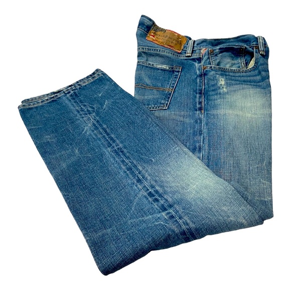 Denim & Supply Ralph Lauren Other - Denim & Supply Ralph Lauren Size 33x32 Straight Leg Distressed Jeans